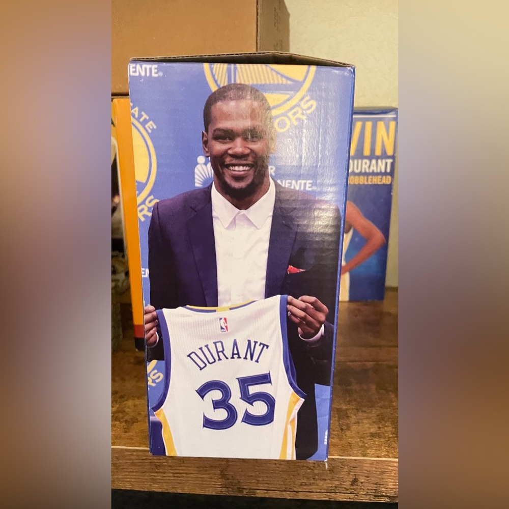 Kevin Durant Golden State Warrior Bobblehead, boxes have never been opened! - Picture 3 of 3